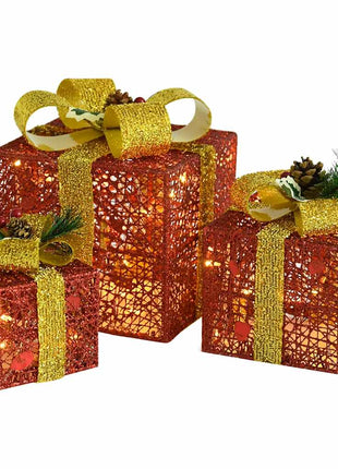 Kerstdecoratie Geschenkdozen Binnen/Buiten