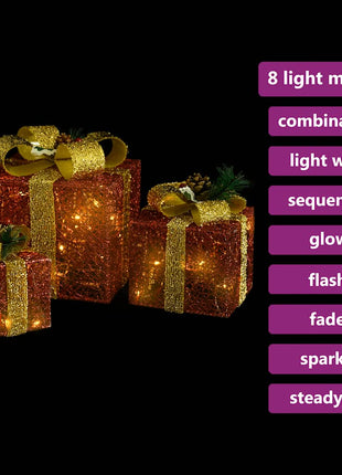 Kerstdecoratie Geschenkdozen Binnen/Buiten