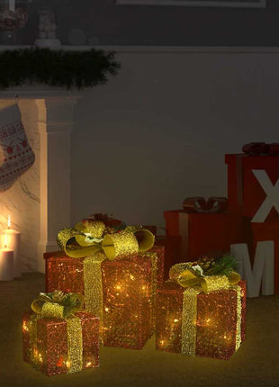 Kerstdecoratie Geschenkdozen Binnen/Buiten