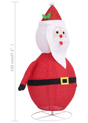 Decoratieve Kerstman Led Luxe Stof