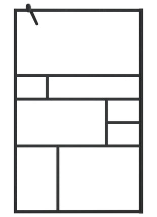 Inloopdouchewand Esg-Glas Transparant En