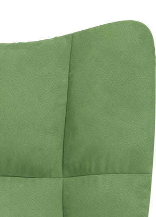Relaxstoel Met Voetenbank Fluweel
