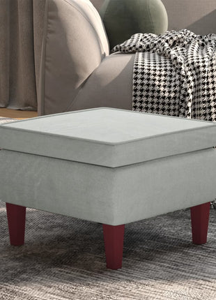 Kruk Met Houten Poten Fluweel