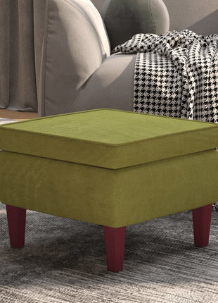 Kruk Met Houten Poten Fluweel