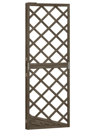 Latwerk Hoekmodel 50X50X145 Cm Massief Vurenhout