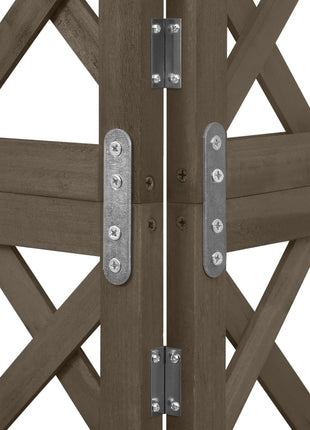 Latwerk Hoekmodel 50X50X145 Cm Massief Vurenhout