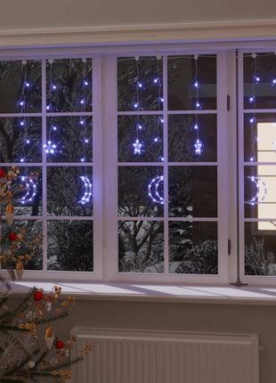 Lichtslinger Ster En Maan Afstandsbediening 'S Blauw