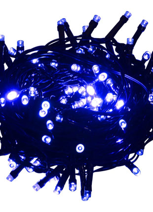 Lichtsnoer Met 400 Led's Met 8 Lichteffecten Blauw