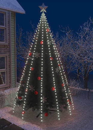 Kerstboomverlichting Met 400 Led's Net Koudwit