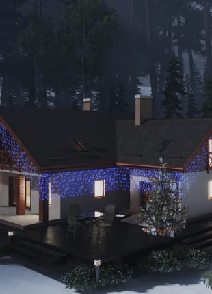 Lichtgordijn Met 400 Led's En 8 Functies 10 M Meerkleurig