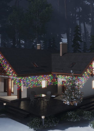 Lichtgordijn Met 400 Led's En 8 Functies 10 M Meerkleurig