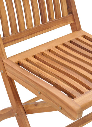 Tuinstoelen Inklapbaar Met Kussens Massief Teakhout Grijs