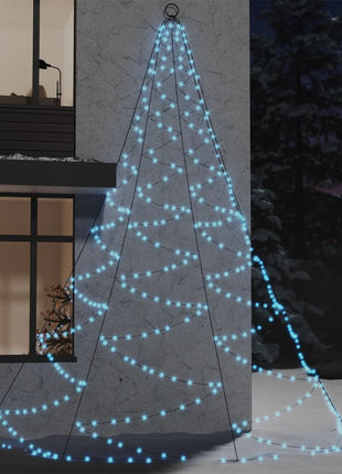 Boom Met Metalen Haak En 720 Led's Wandmodel 5 M Koudwit