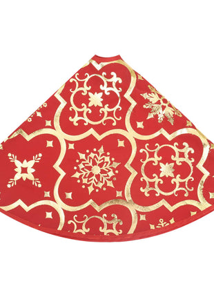 Kerstboomrok Luxe Met Sok Stof