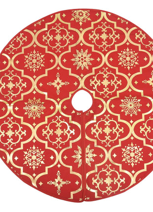 Kerstboomrok Luxe Met Sok Stof