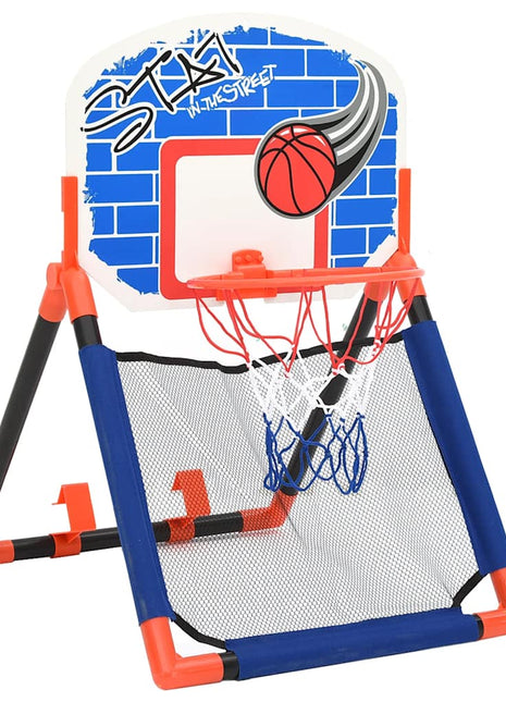 Kinderbasketbalset multifunctioneel grond en muur