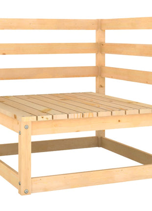 10-delige Loungeset massief grenenhout