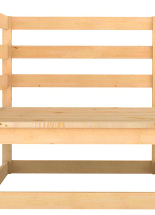 10-delige Loungeset massief grenenhout
