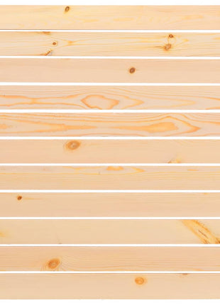 Tuinvoetenbank Met Kussen Massief Grenenhout