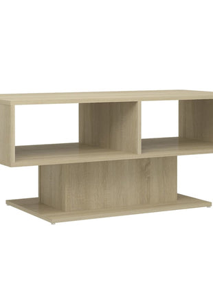 Salontafel 103,5X50X44,5 Cm Bewerkt Hout Kleurig
