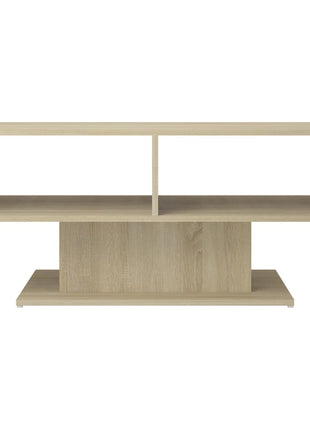 Salontafel 103,5X50X44,5 Cm Bewerkt Hout Kleurig