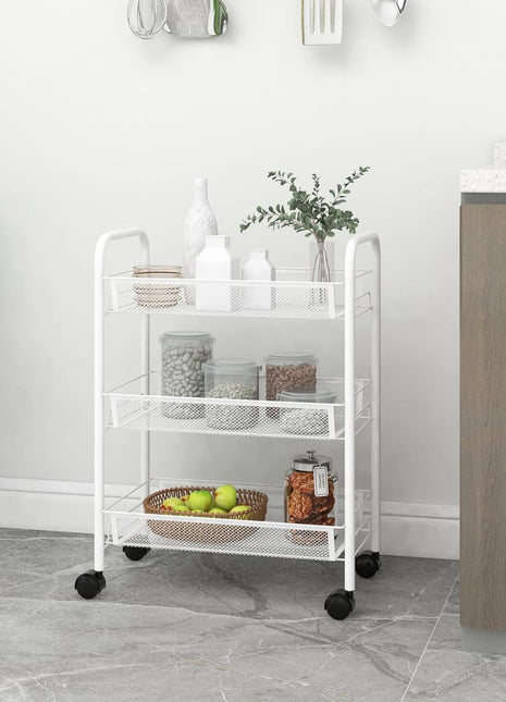 Keukentrolley 3-Laags 46X26X54 Cm Ijzer