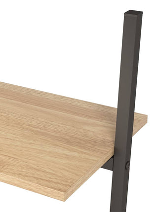 Ladderrek Met 3 Schappen 64X34X En Zwart