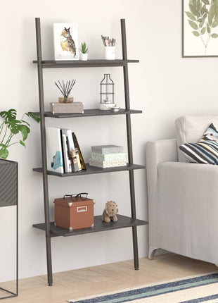 Ladderrek Met 3 Schappen 64X34X En Zwart