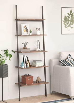 Ladderrek Met 3 Schappen 64X34X En Zwart