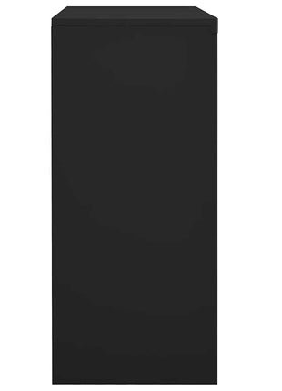 Kantoorkast Met Schuifdeuren 90X40X90 Cm Staal Kleurig Antraciet