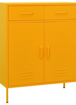 Opbergkast 80X35X101,5 Cm Staal Kleurig