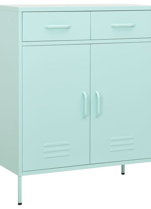 Opbergkast 80X35X101,5 Cm Staal Kleurig