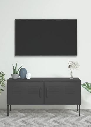 Tv-Meubel 105X35X50 Cm Staal