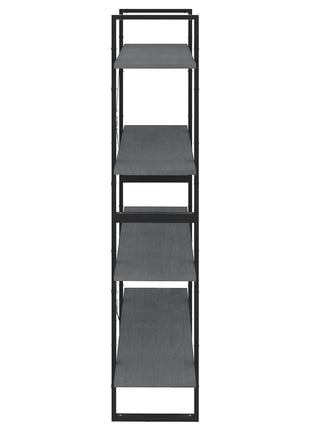 Boekenkast Met 4 Schappen 100X30X Grenen Grijs
