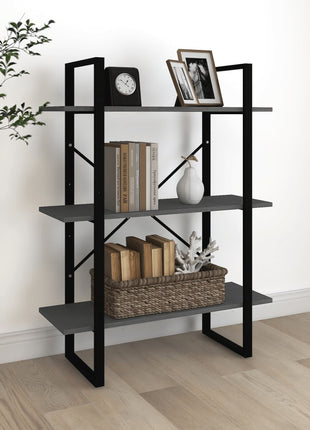 Boekenkast 80X30X Grijs