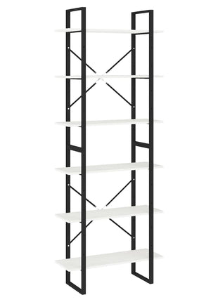 Hoge Kast 80X30X Massief Grenen Wit