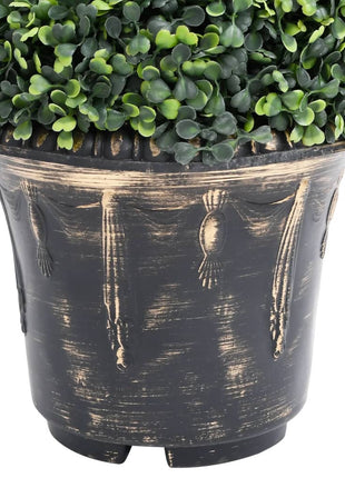 Kunstplant Met Pot Buxus Spiraal 117 Cm Groen