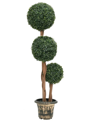 Kunstplant Met Pot Buxus Bolvorming 90 Cm Groen