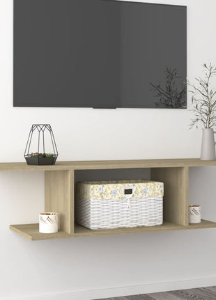 Tv-Wandmeubel 103X30X26,5 Cm Kleurig