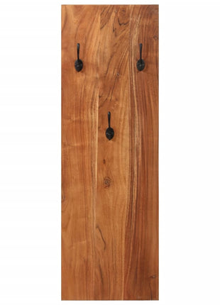 Wandkapstokken 2 st 36x3x110 cm massief acaciahout