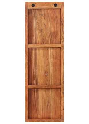 Wandkapstokken 2 st 36x3x110 cm massief acaciahout