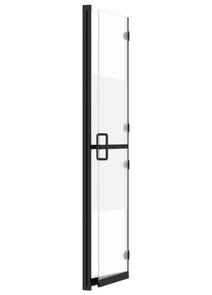 Inloopdouchewand Inklapbaar Esg-Glas Halfmat