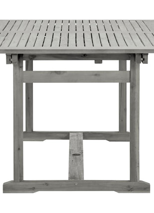 Tuintafel (150-200)X100X75 Cm Massief Acaciahout