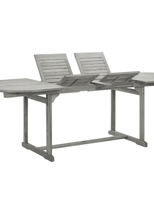 Tuintafel (150-200)X100X75 Cm Massief Acaciahout