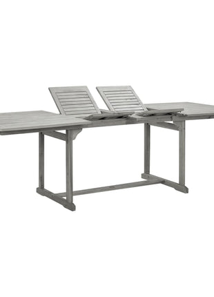 Tuintafel (150-200)X100X75 Cm Massief Acaciahout