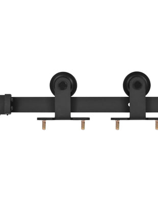 Schuifdeur Met Beslag 76X205 Cm Aluminium En Esg-Glas