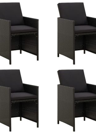 Tuinstoelen Met Kussens Poly Rattan