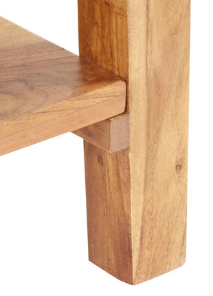 Wandtafel 100X40X76 Cm Massief Acaciahout