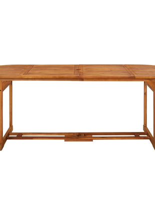 11-Delige Tuinset 220X90X75 Cm Massief Acaciahout