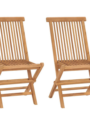 3-Delige Tuinset Massief Teakhout